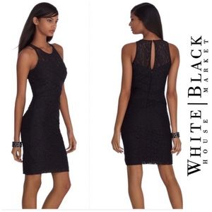 White House Black Market Tier Ruffle Dress 00